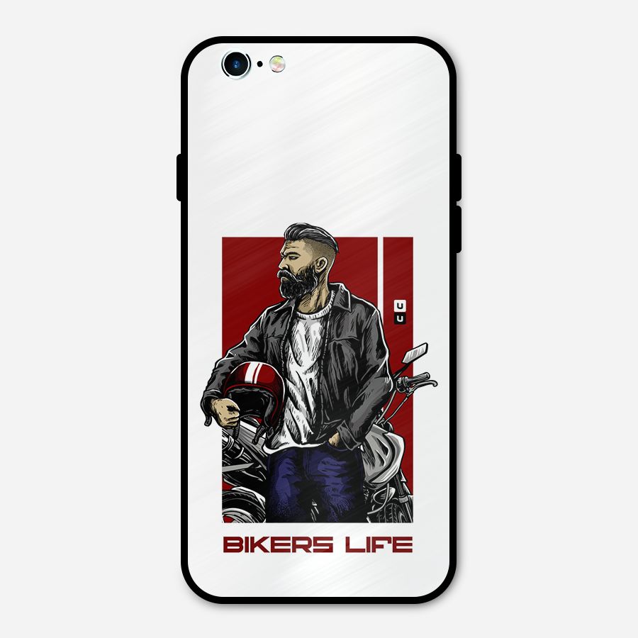 Biker Life Metal Back Case for iPhone 6 6s