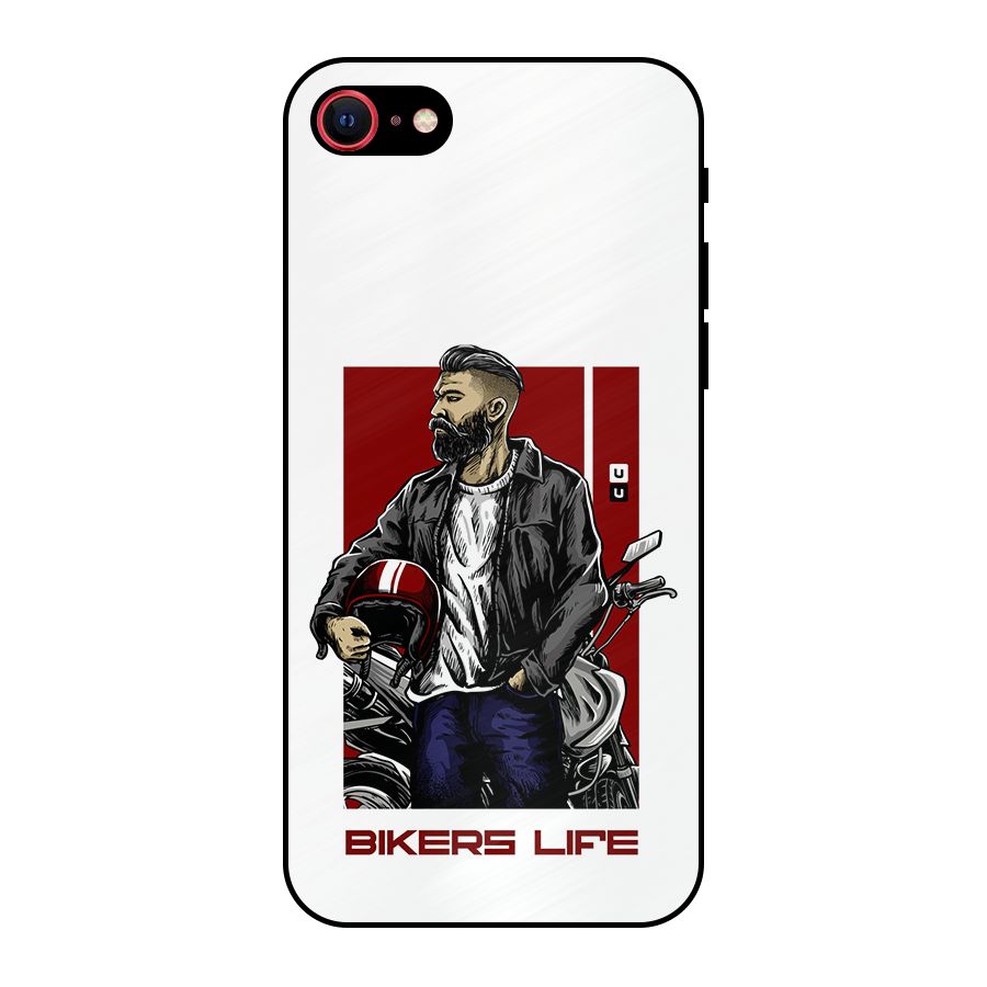 Biker Life Metal Back Case for iPhone 7