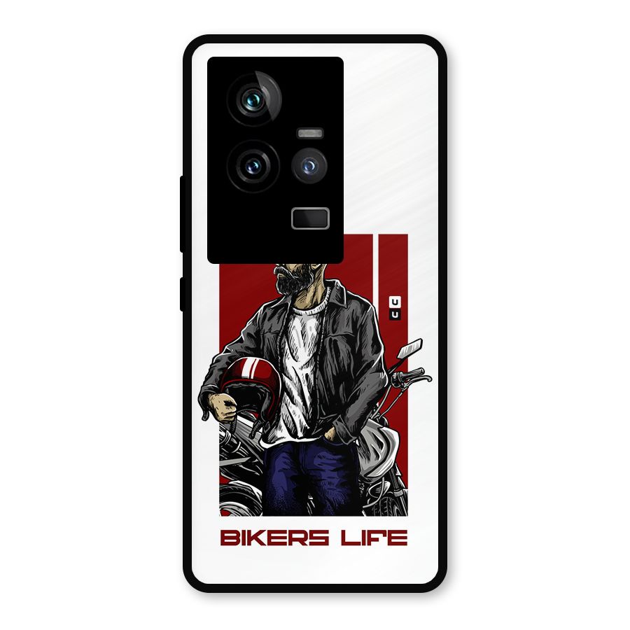 Biker Life Metal Back Case for iQOO 11 5G