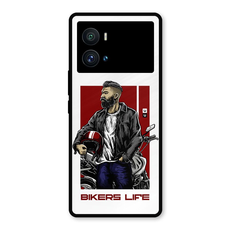 Biker Life Metal Back Case for iQOO 9 Pro
