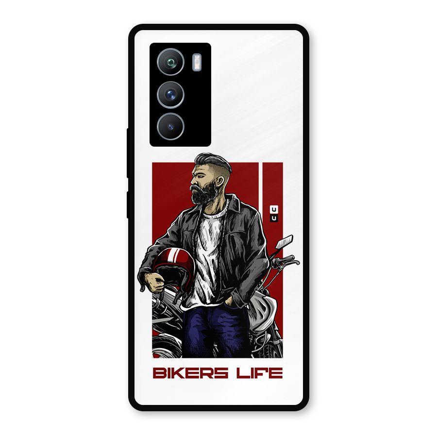 Biker Life Metal Back Case for iQOO 9 SE