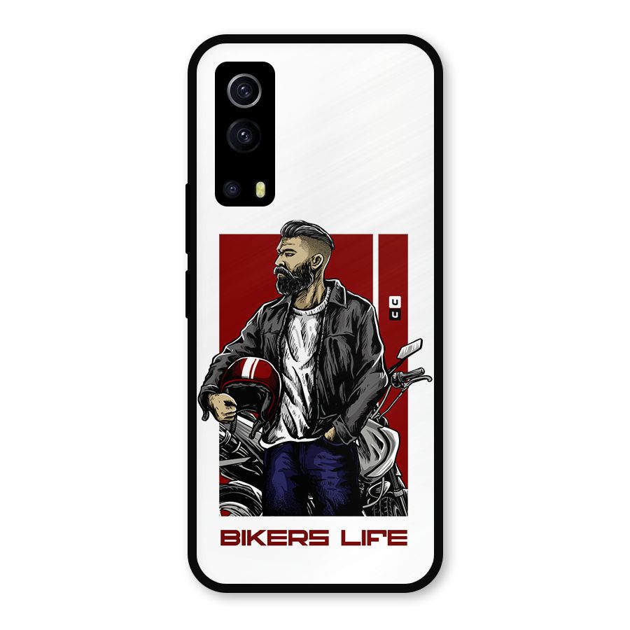 Biker Life Metal Back Case for iQOO Z3