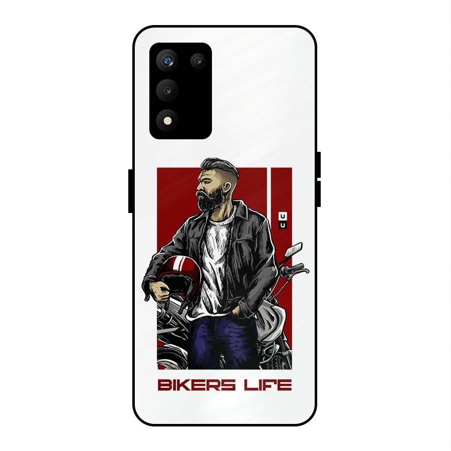 Biker Life Metal Back Case for realme 9 5G SE