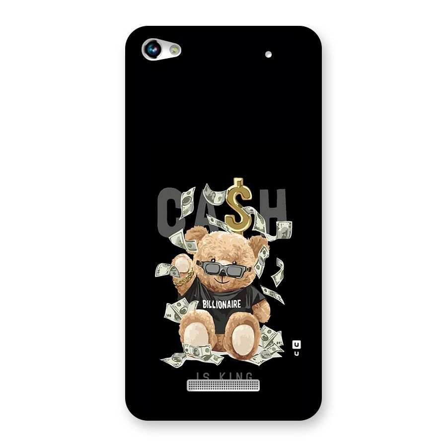 Billionaire Teddy Back Case for Canvas Hue 2 A316