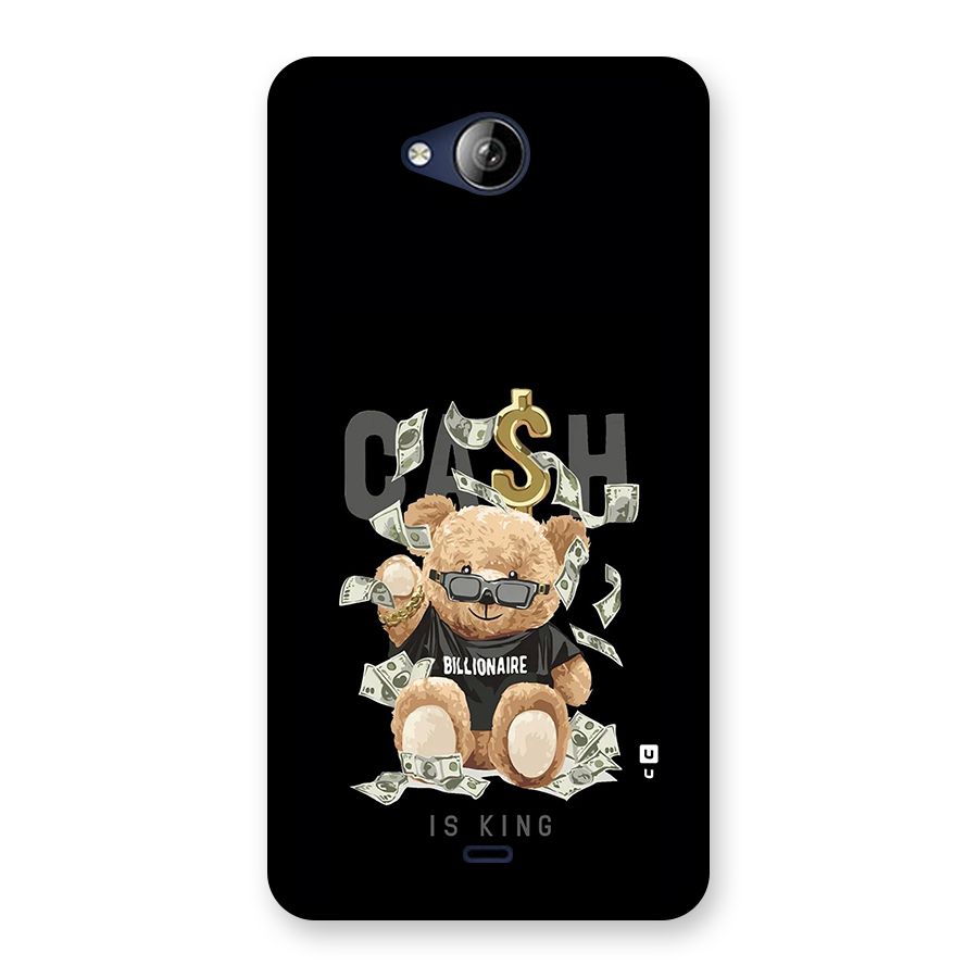 Billionaire Teddy Back Case for Canvas Play Q355