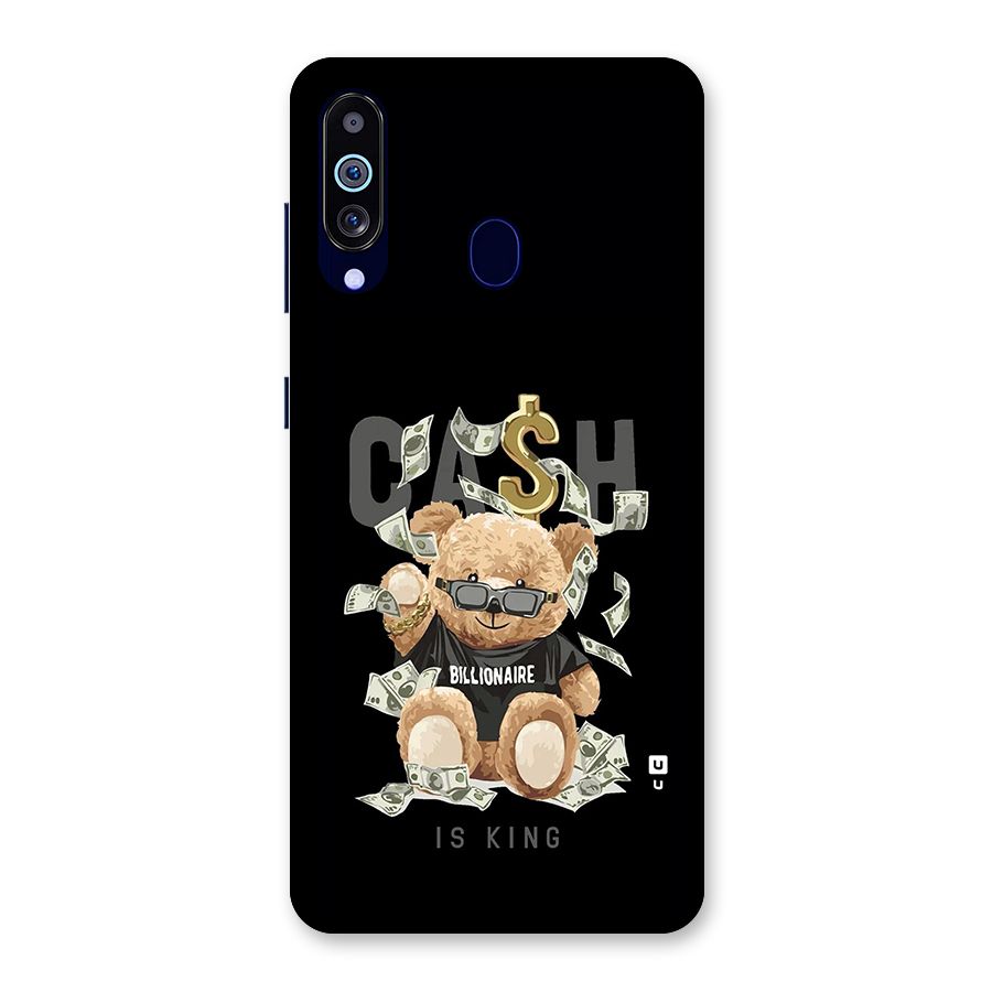 Billionaire Teddy Back Case for Galaxy A60