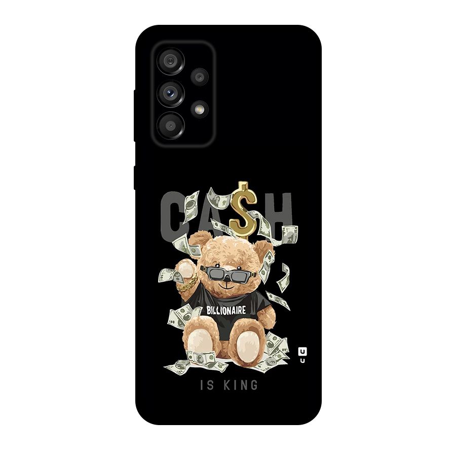 Billionaire Teddy Back Case for Galaxy A73 5G