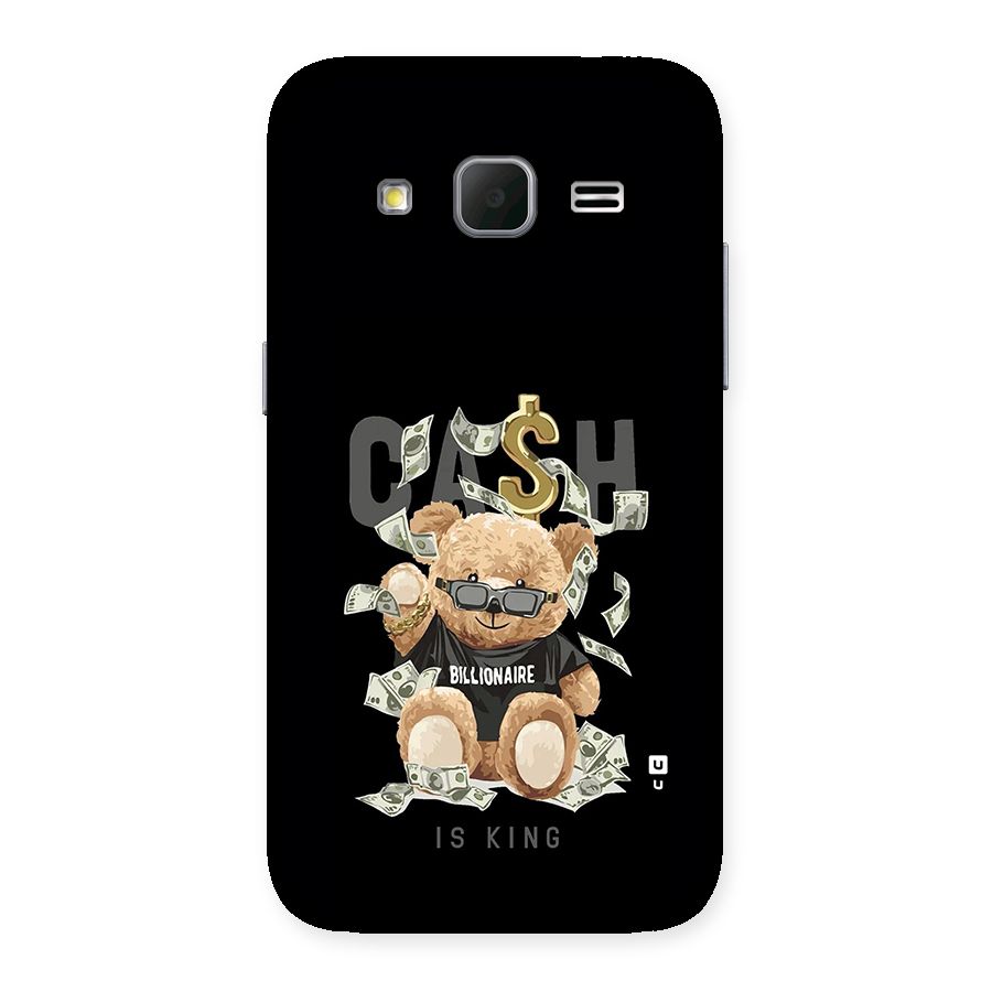Billionaire Teddy Back Case for Galaxy Core Prime