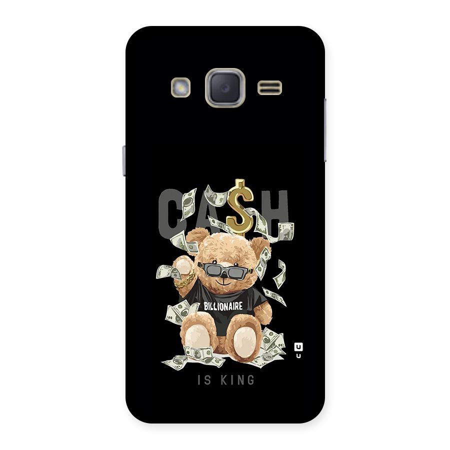 Billionaire Teddy Back Case for Galaxy J2