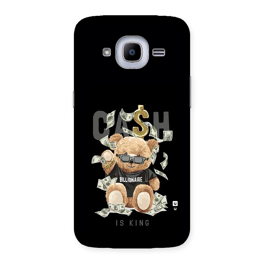 Billionaire Teddy Back Case for Galaxy J2 Pro