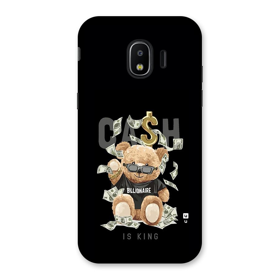 Billionaire Teddy Back Case for Galaxy J2 Pro 2018