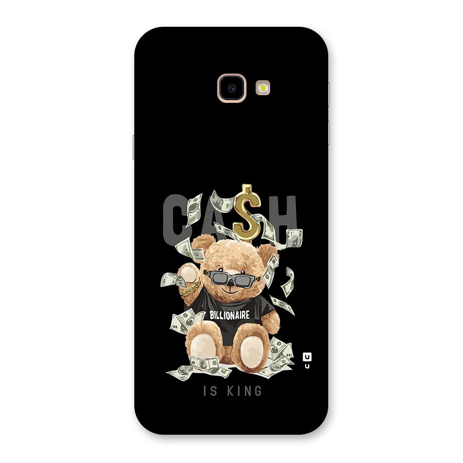 Billionaire Teddy Back Case for Galaxy J4 Plus