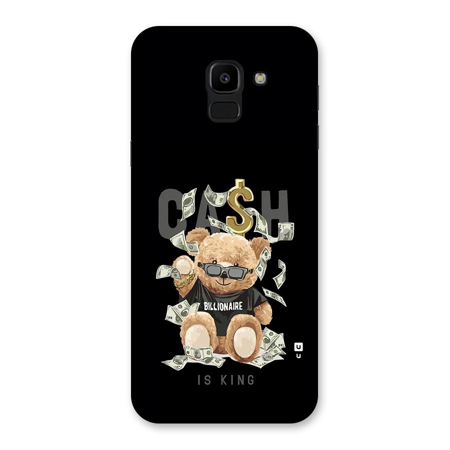 Billionaire Teddy Back Case for Galaxy J6