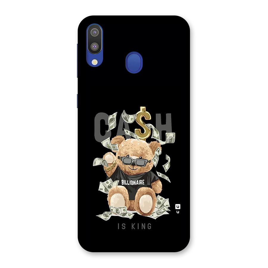 Billionaire Teddy Back Case for Galaxy M20