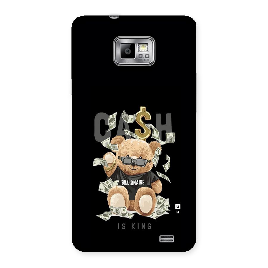 Billionaire Teddy Back Case for Galaxy S2