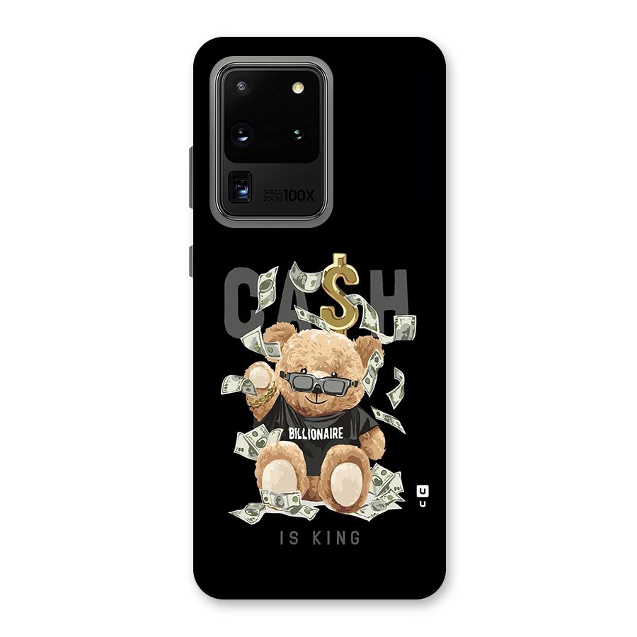 Billionaire Teddy Back Case for Galaxy S20 Ultra