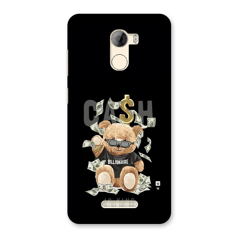 Billionaire Teddy Back Case for Gionee A1 LIte