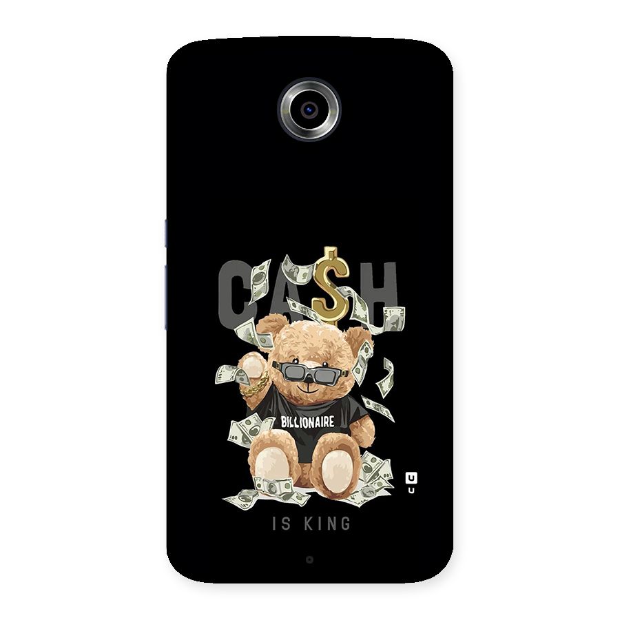 Billionaire Teddy Back Case for Google Nexus 6