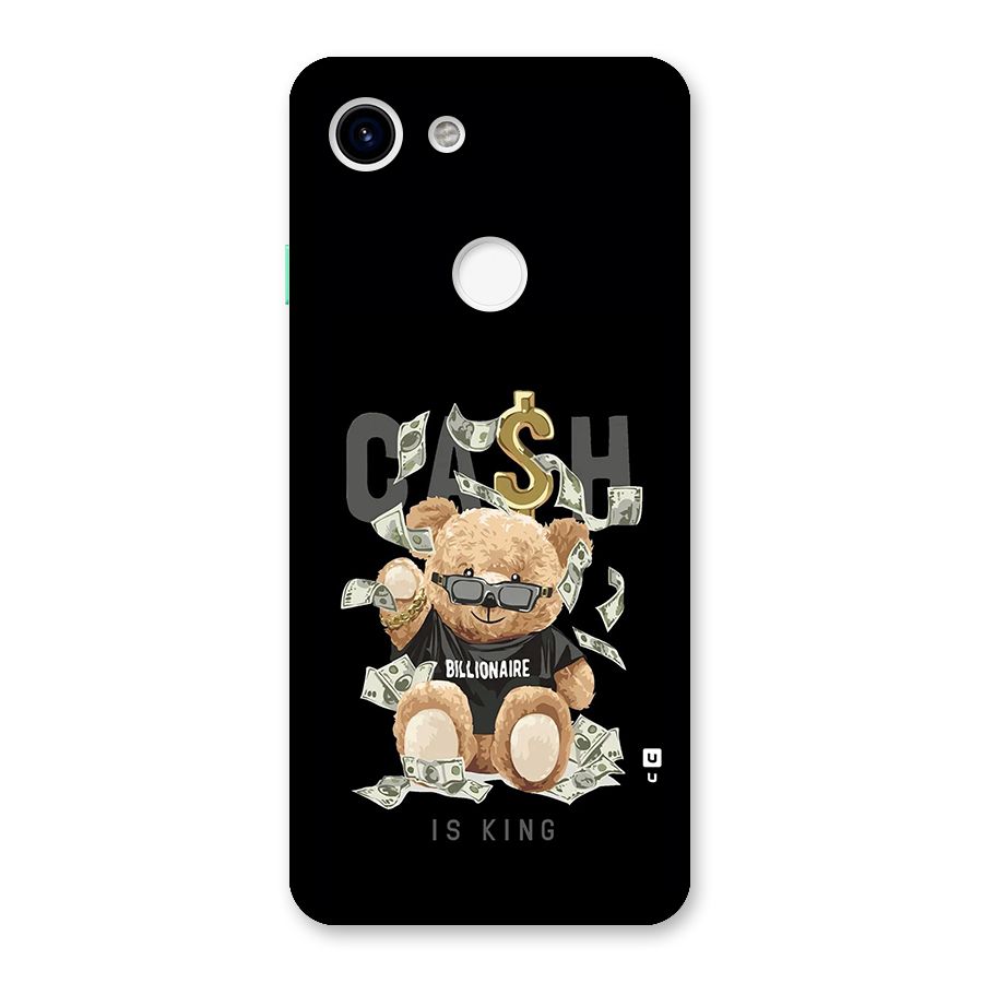 Billionaire Teddy Back Case for Google Pixel 3