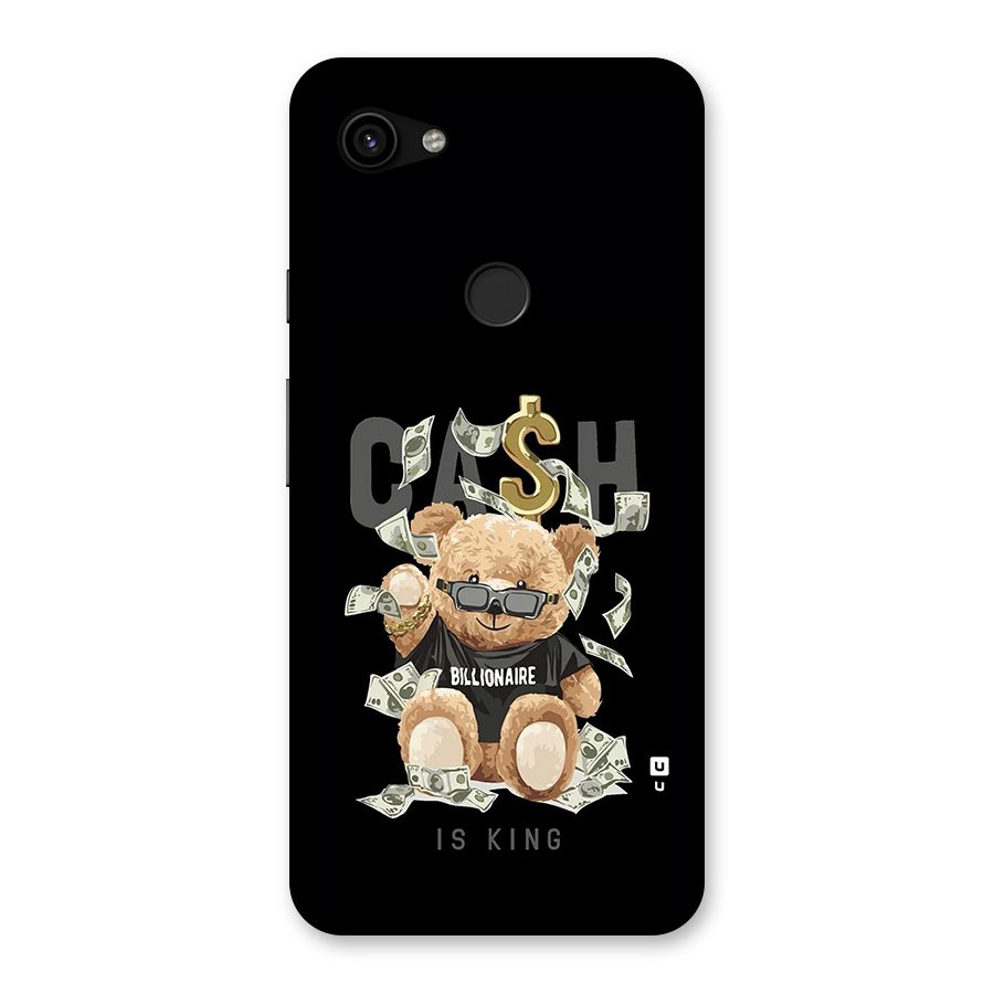 Billionaire Teddy Back Case for Google Pixel 3a XL