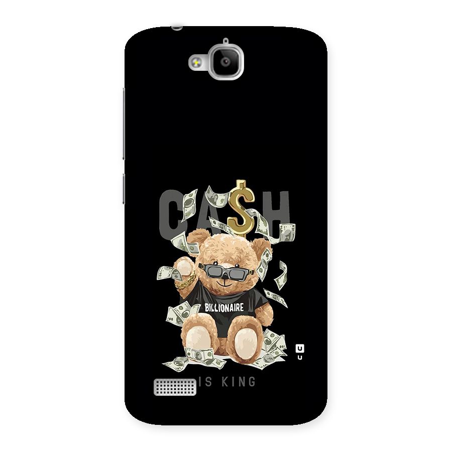 Billionaire Teddy Back Case for Honor Holly