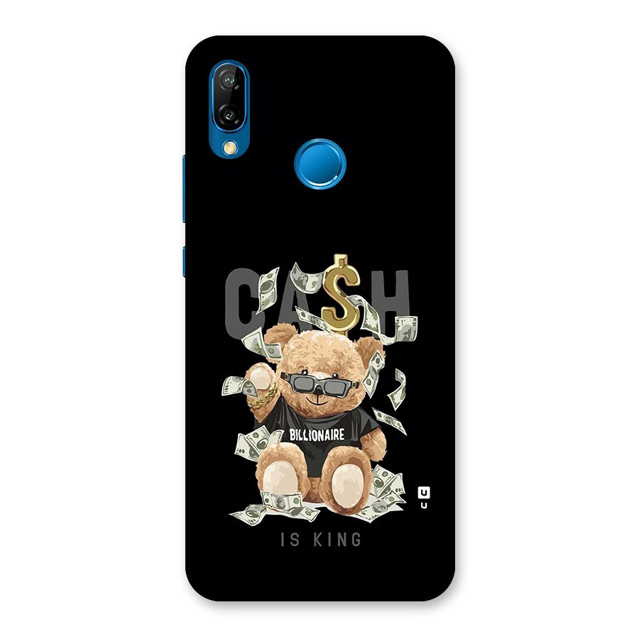 Billionaire Teddy Back Case for Huawei P20 Lite