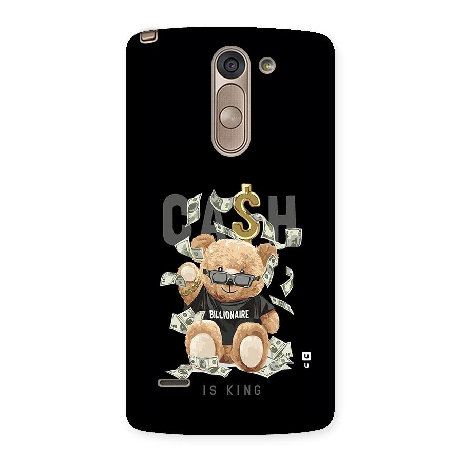 Billionaire Teddy Back Case for LG G3 Stylus