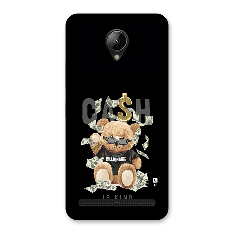 Billionaire Teddy Back Case for Lenovo C2