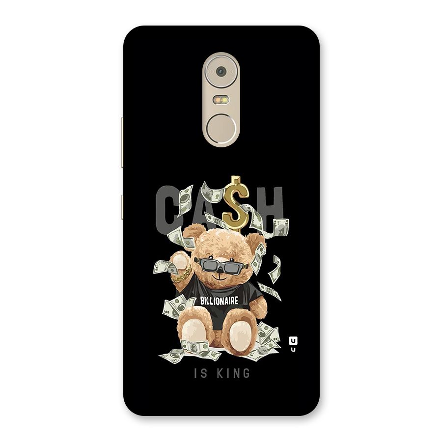 Billionaire Teddy Back Case for Lenovo K6 Note