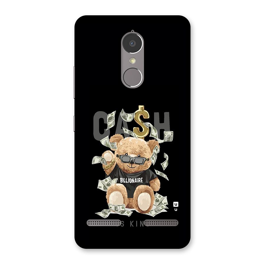 Billionaire Teddy Back Case for Lenovo K6 Power