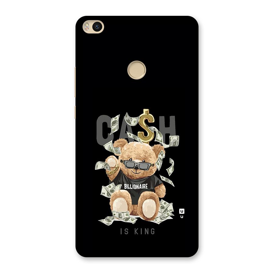 Billionaire Teddy Back Case for Mi Max 2