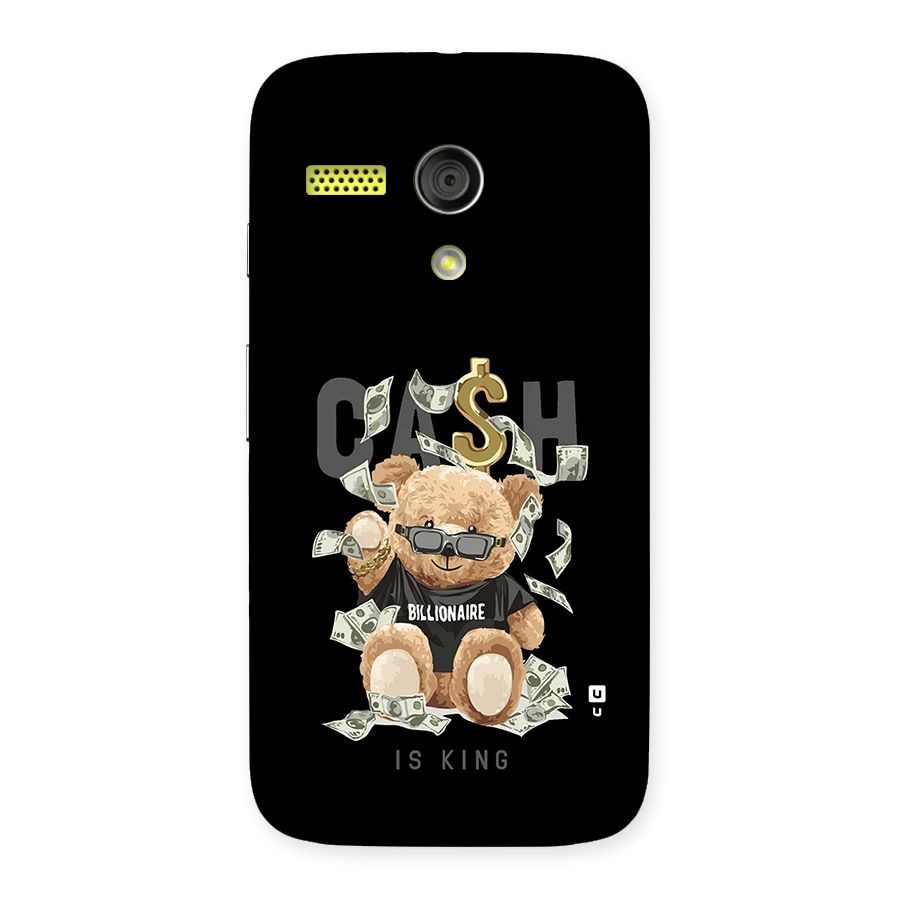 Billionaire Teddy Back Case for Moto G