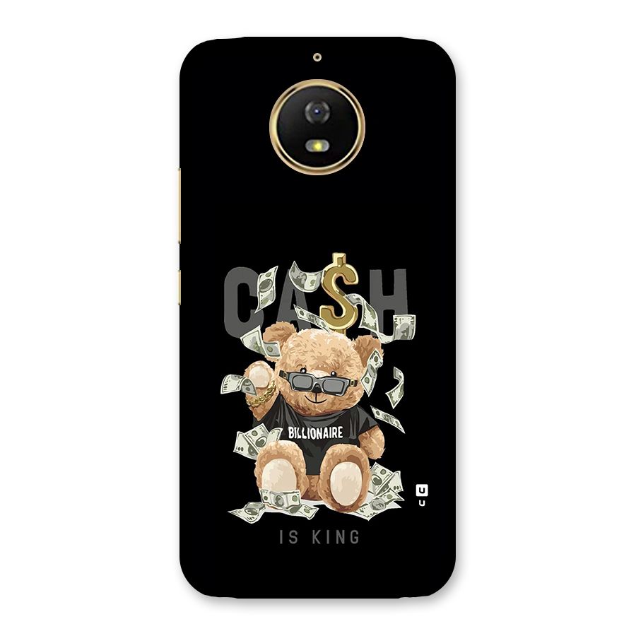 Billionaire Teddy Back Case for Moto G5s