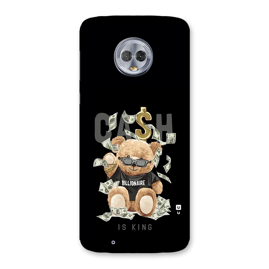 Billionaire Teddy Back Case for Moto G6