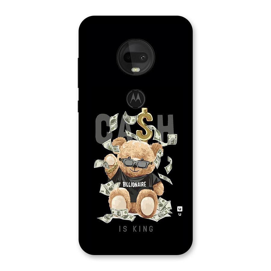 Billionaire Teddy Back Case for Moto G7