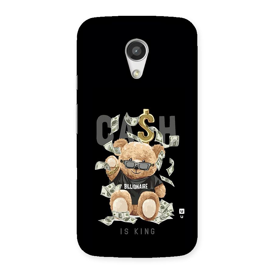 Billionaire Teddy Back Case for Moto G 2nd Gen
