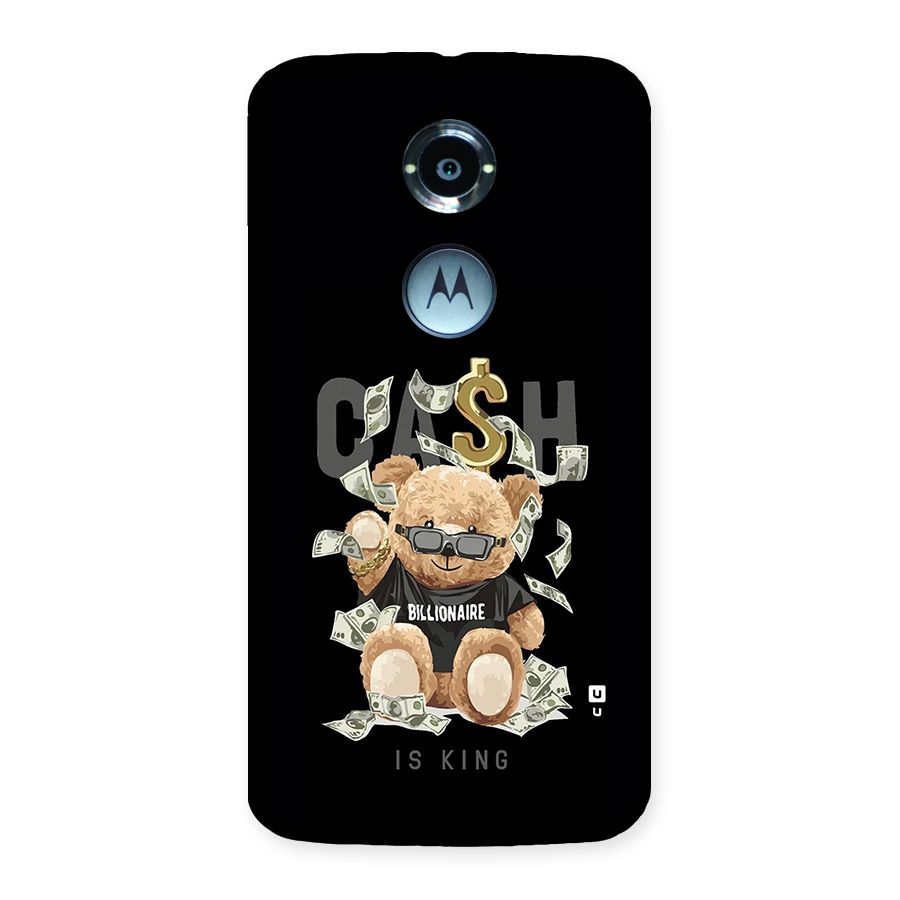 Billionaire Teddy Back Case for Moto X2