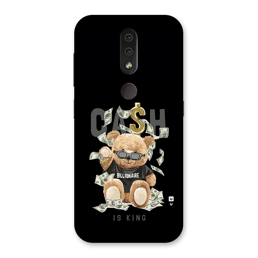 Billionaire Teddy Back Case for Nokia 4.2
