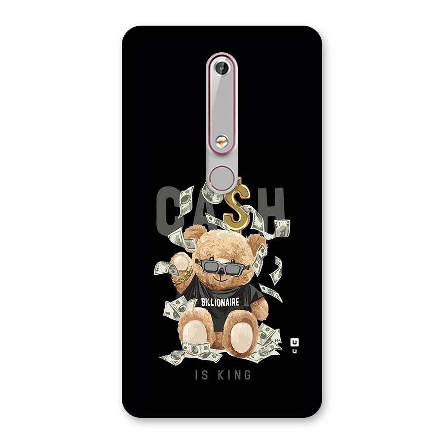 Billionaire Teddy Back Case for Nokia 6.1