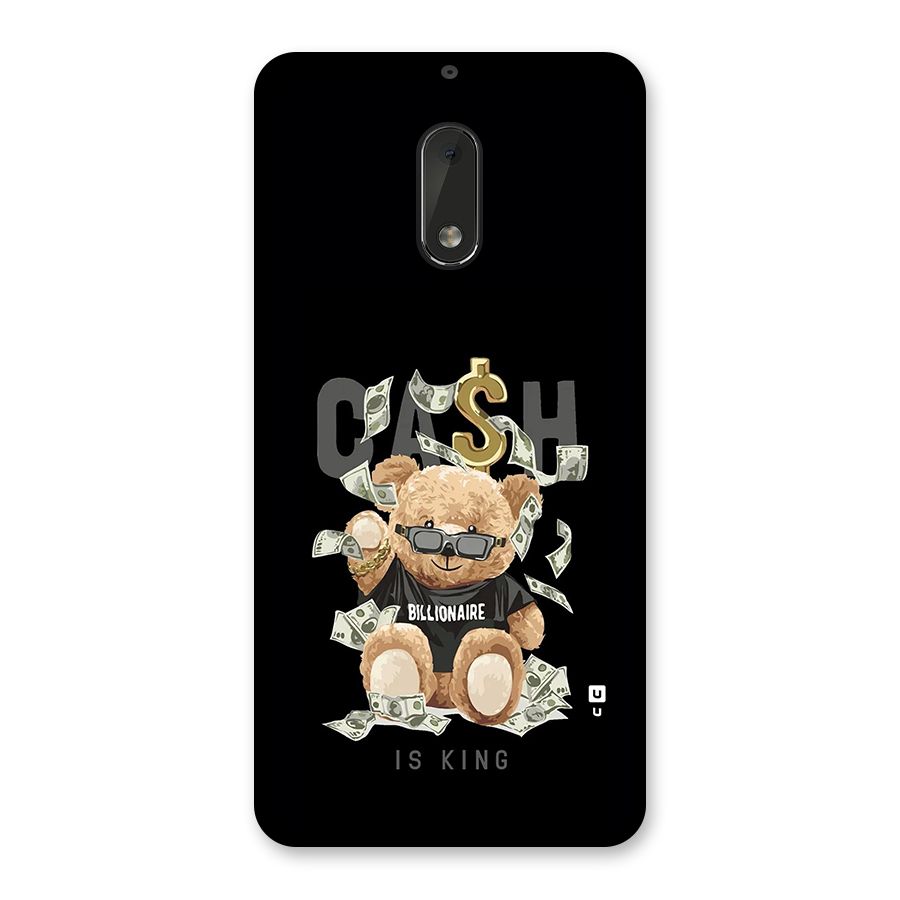 Billionaire Teddy Back Case for Nokia 6
