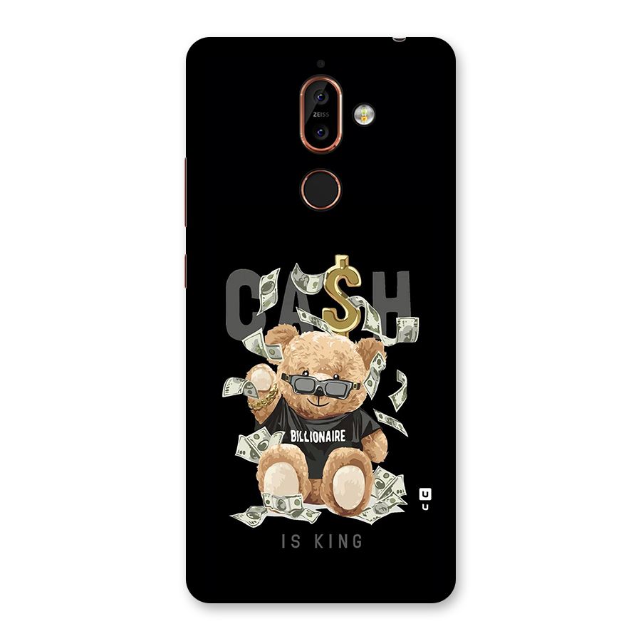Billionaire Teddy Back Case for Nokia 7 Plus