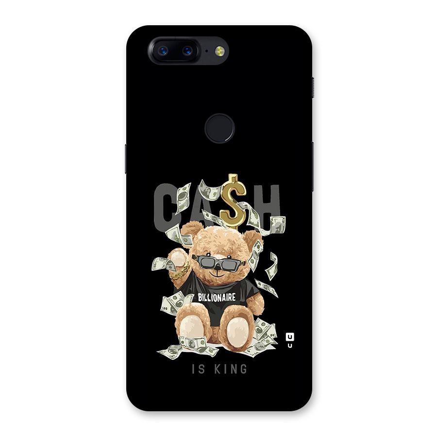 Billionaire Teddy Back Case for OnePlus 5T