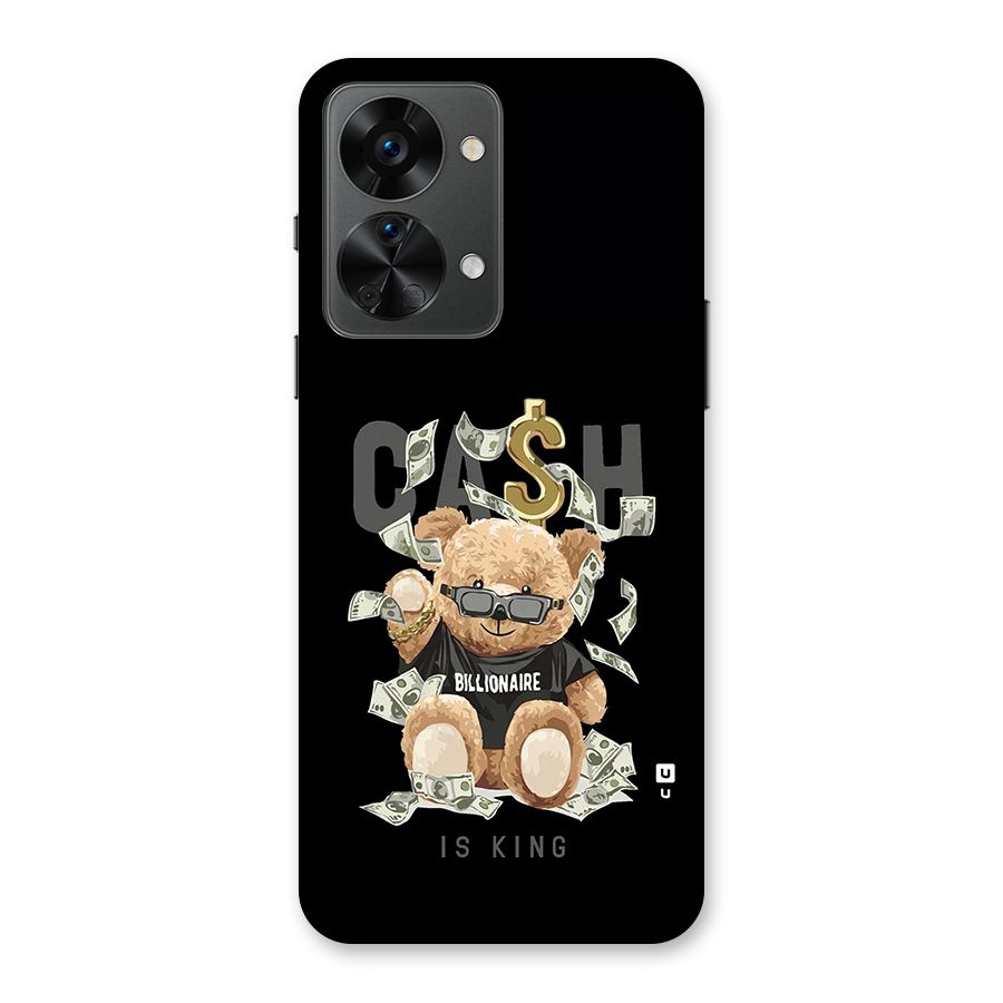 Billionaire Teddy Back Case for OnePlus Nord 2T