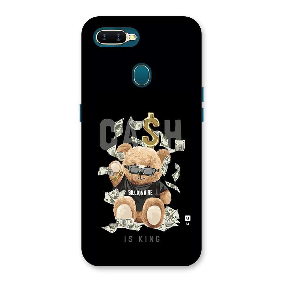 Billionaire Teddy Back Case for Oppo A12