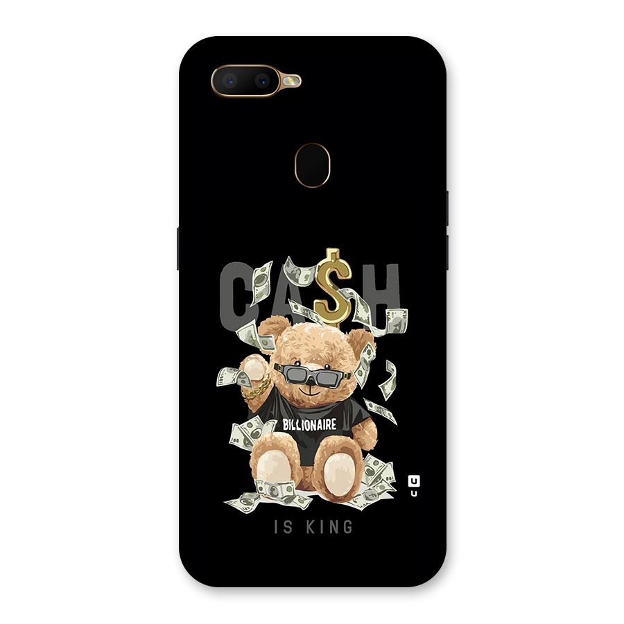 Billionaire Teddy Back Case for Oppo A5s