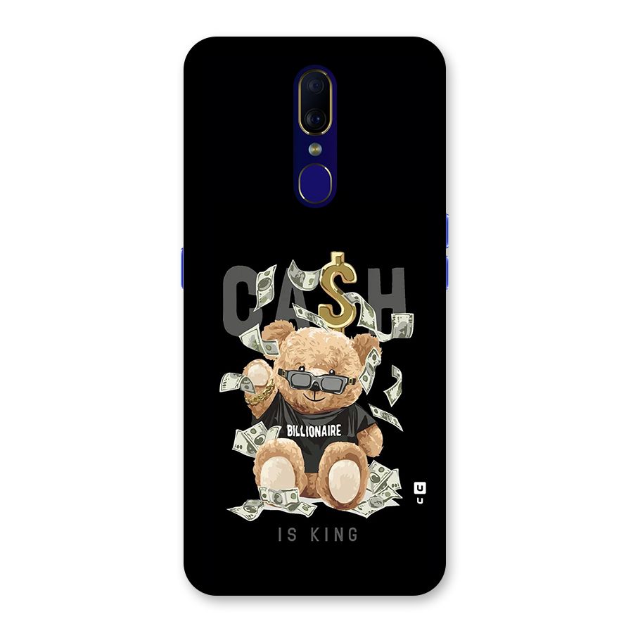 Billionaire Teddy Back Case for Oppo A9