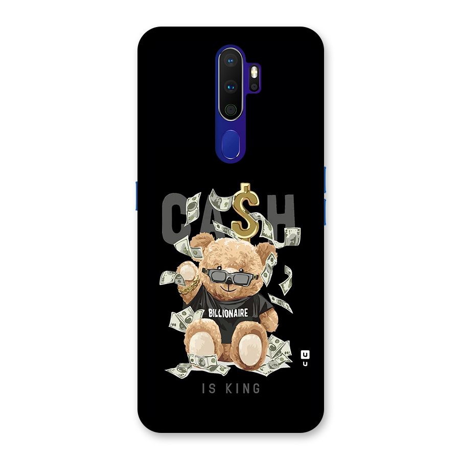Billionaire Teddy Back Case for Oppo A9 (2020)