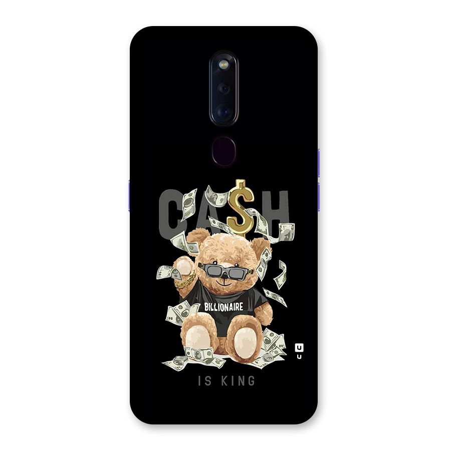Billionaire Teddy Back Case for Oppo F11 Pro