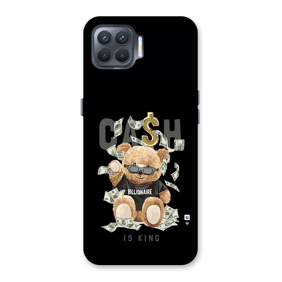 Billionaire Teddy Back Case for Oppo F17 Pro