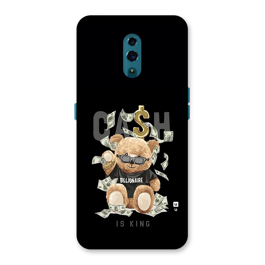 Billionaire Teddy Back Case for Oppo Reno